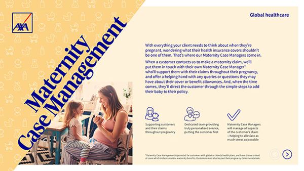 Intermediary guide to maternity cover