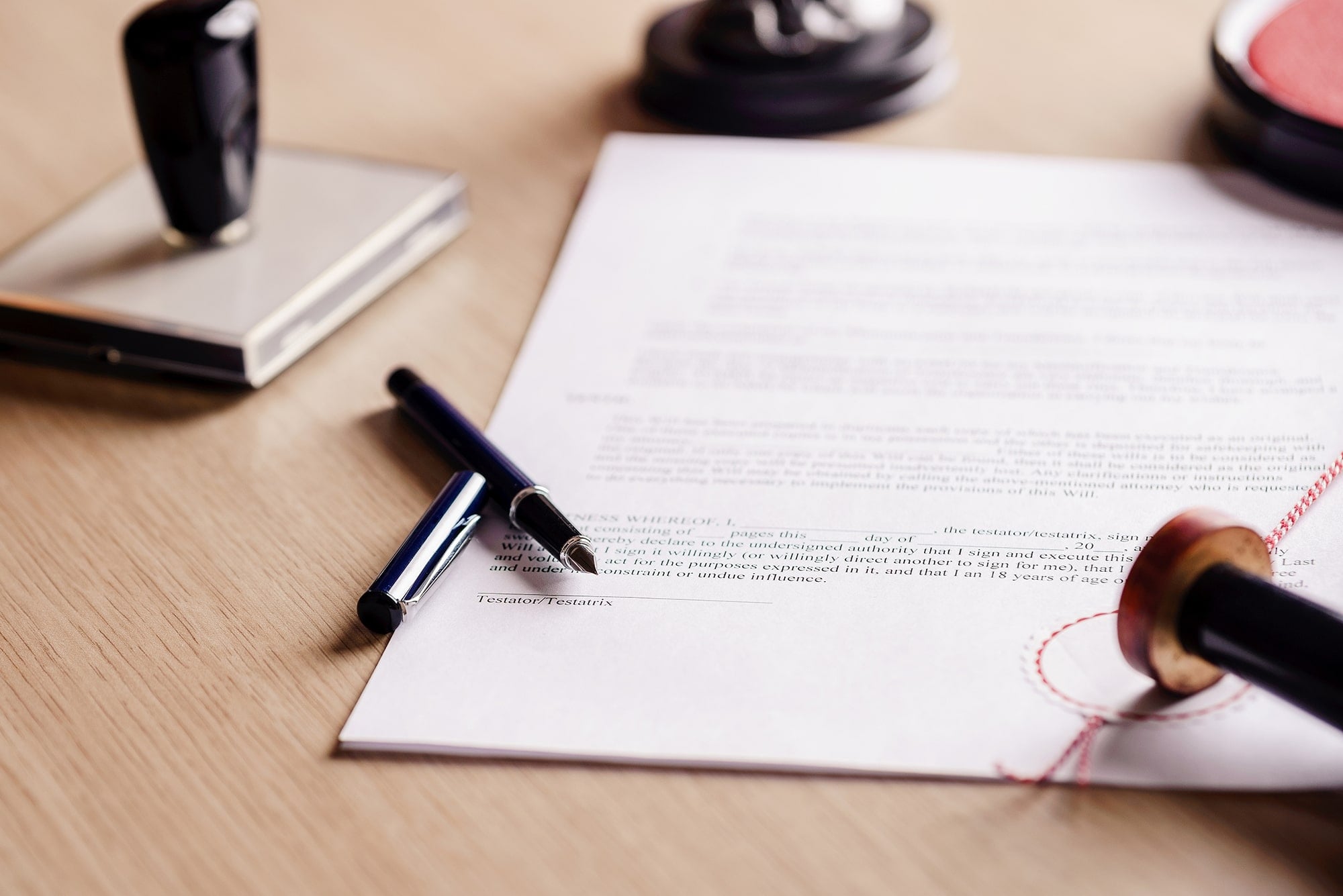 Image of legal wording