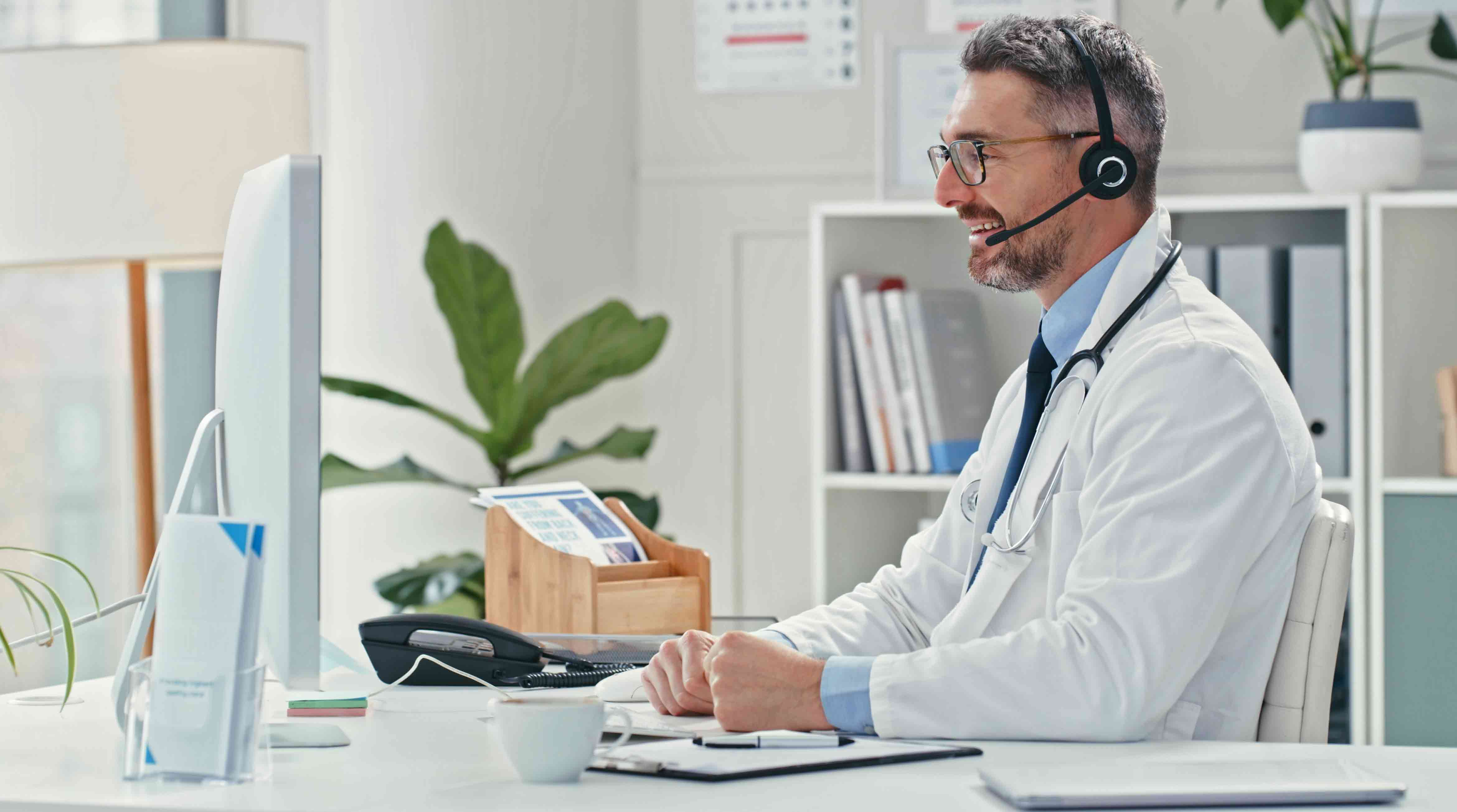 Doctor-on-desktop-video-call