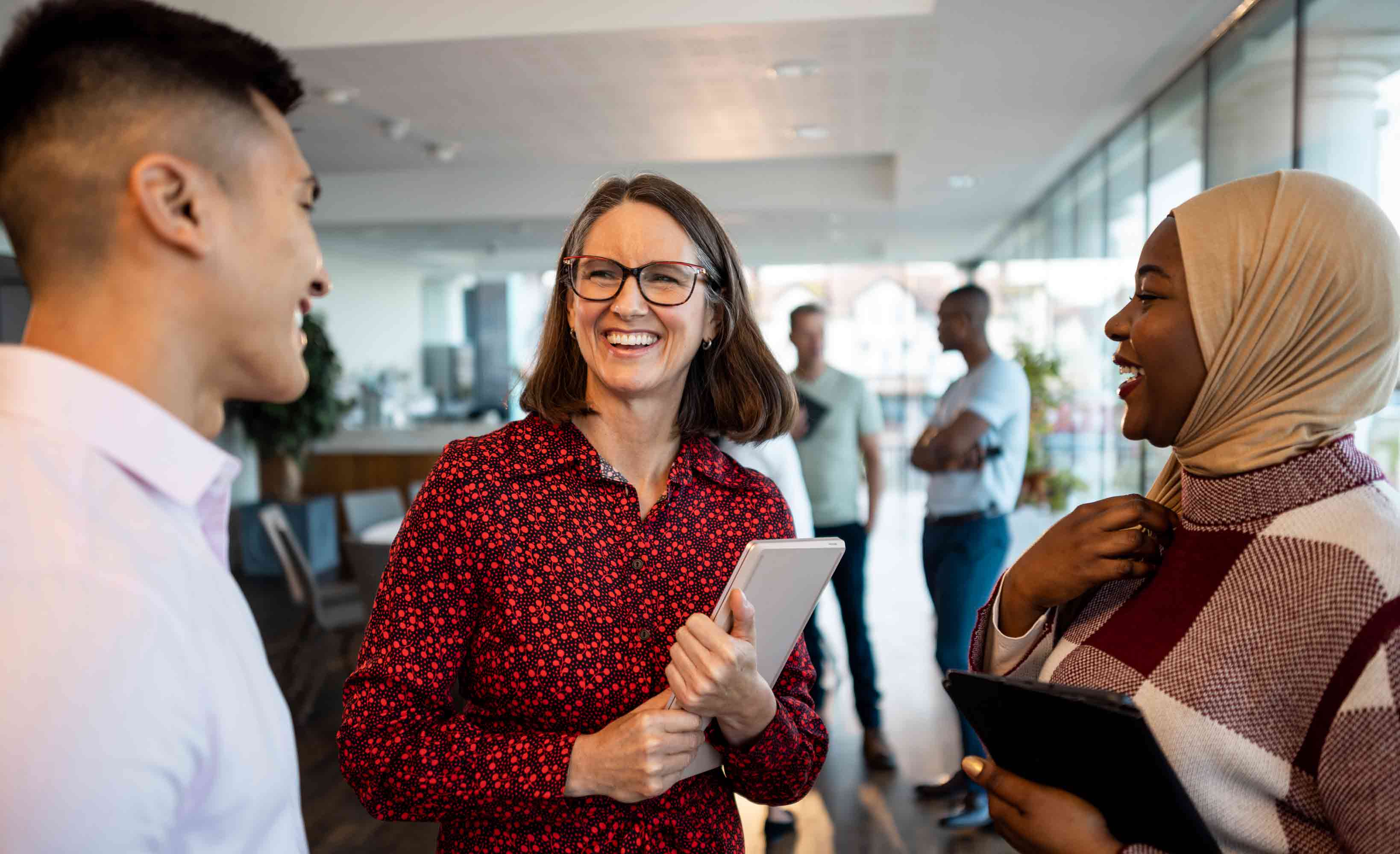 smiling-team-diverse-employees