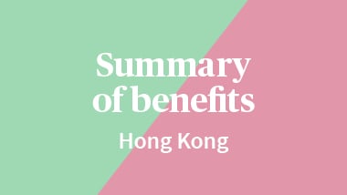 Summary of benefits for Hong Kong businesses