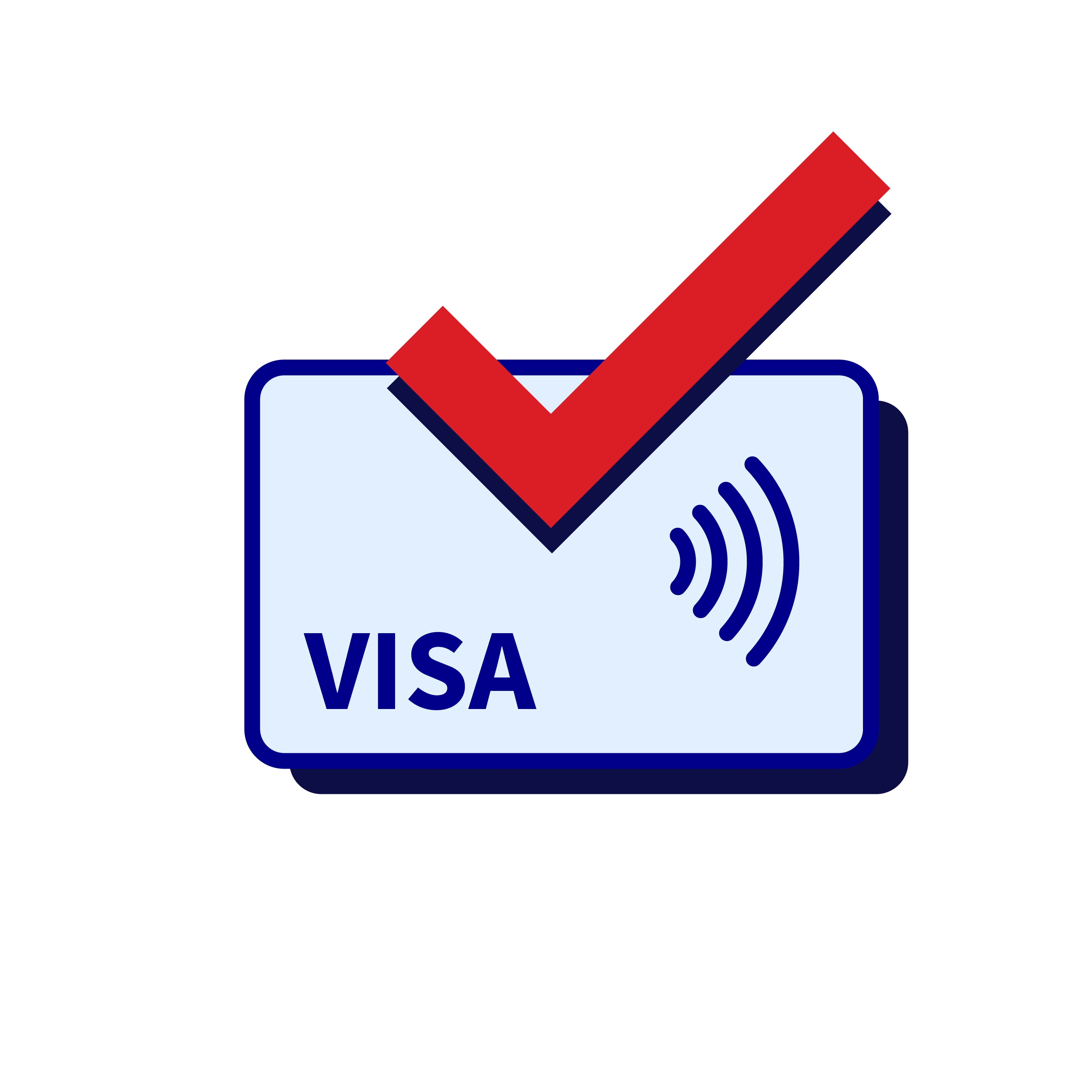 Pay anywhere Visa is accepted
