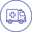 Icon of ambulance