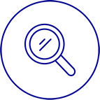 Icon of magnifying glass