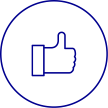 Icon of thumbs up