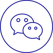 Icon of speech bubbles