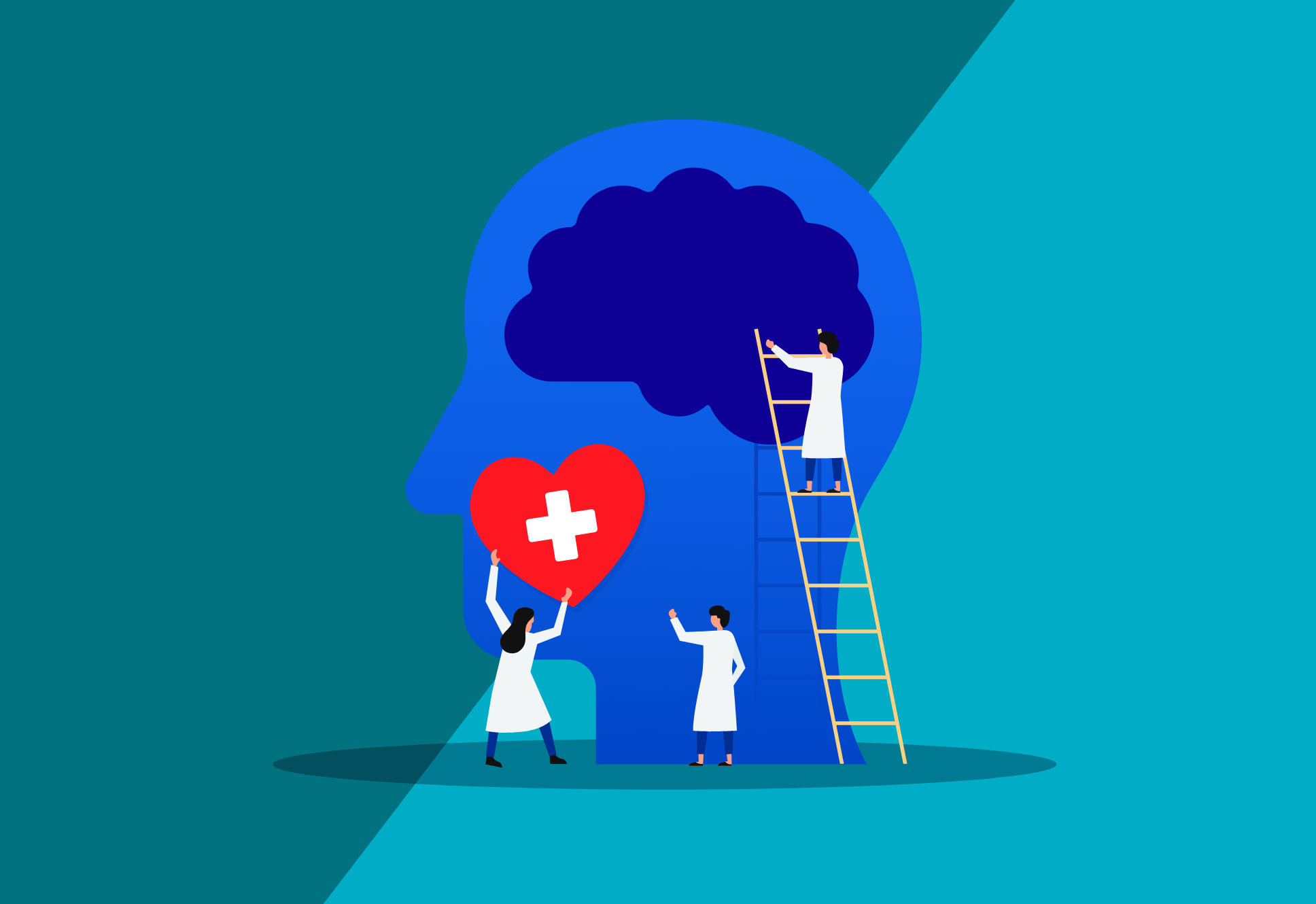 Mind health quiz graphic