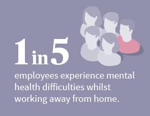 Mental health signs to look out for when you are an employee working abroad.