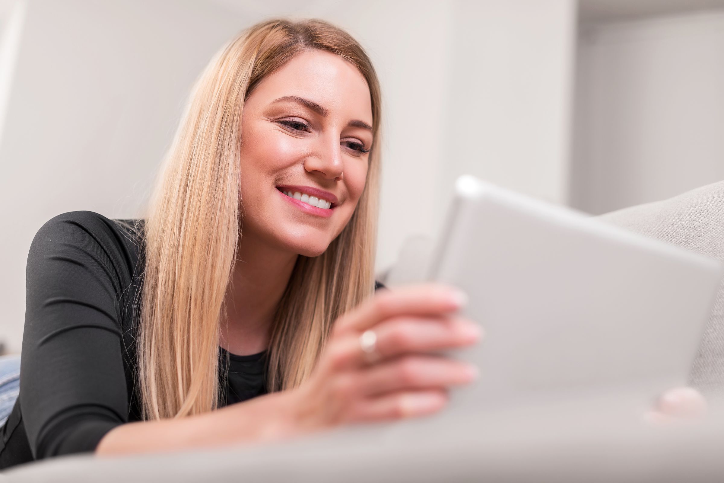 Family playing football